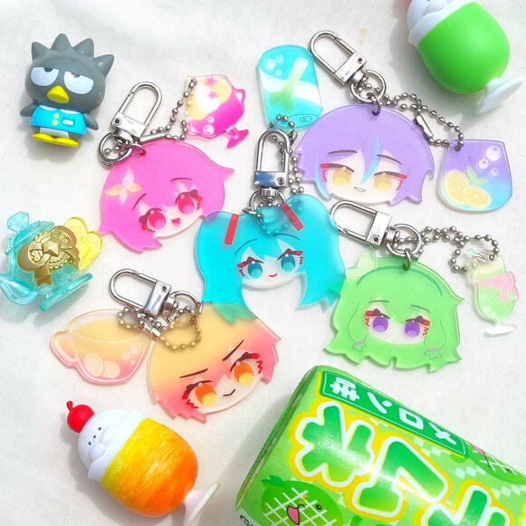 Frosted gummy charms!