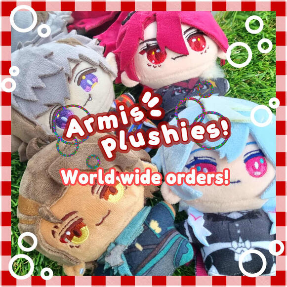 ARMIS Plushie Worldwide Pre-orders
