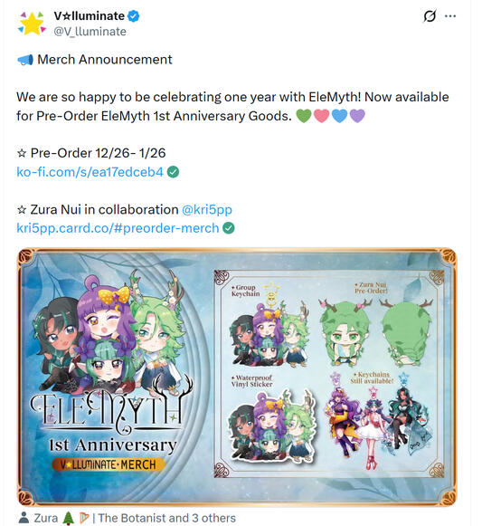 V☆lluminate: Vtuber Company